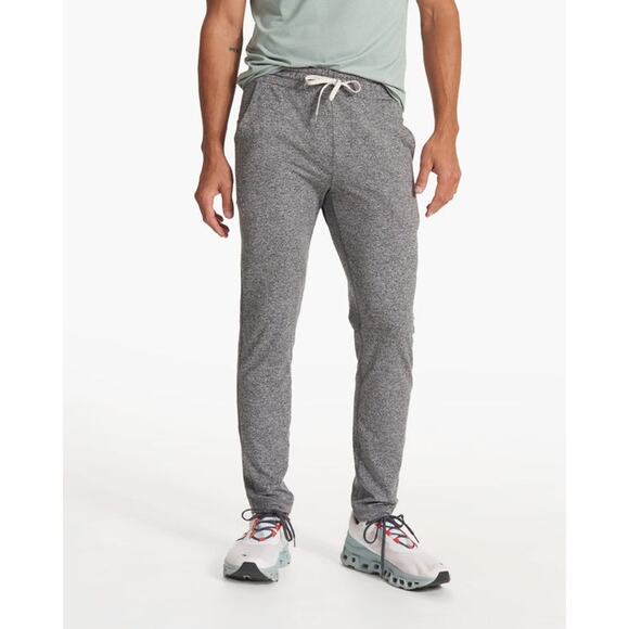 Vuori Ponto Performance Pants Mens Medium V418 Heathered Gray Dreamknit Straight - Picture 1 of 8